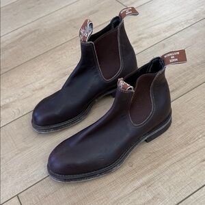 R.M. Williams Chocolate Brown Leather Ankle Boots